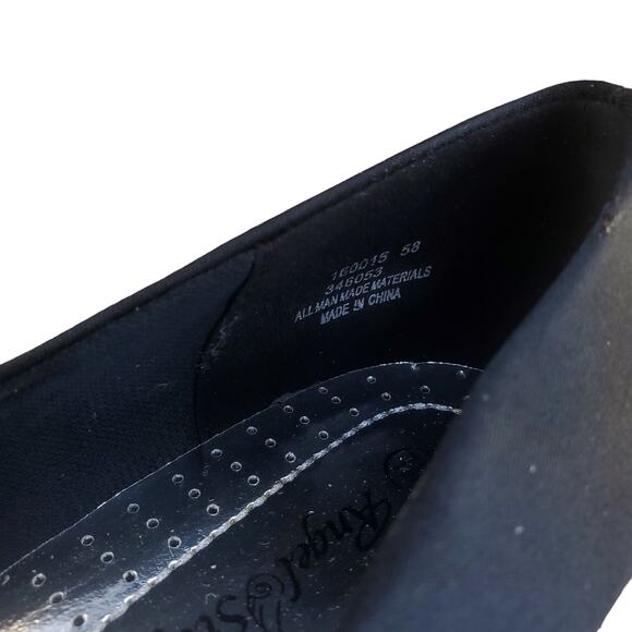 Angel Steps Black Purple Pumps Women's US Size 7.5 Dress Gothic Moon Elegant - Picture 14 of 16